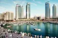 Complexe résidentiel High-rise premium residence Creek Residences near the yacht marina, Dubai Creek Harbour, Dubai, UAE