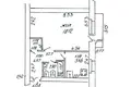 Wohnung 1 zimmer 32 m² Babrujsk, Belarus