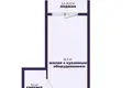 1 room apartment 30 m² Minsk, Belarus