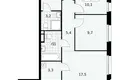 Wohnung 4 zimmer 87 m² Nördlicher Verwaltungsbezirk, Russland