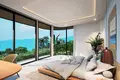 Complexe résidentiel New complex of luxury villas with swimming pools and panoramic sea views, 900 meters from the beach, Samui, Thailand