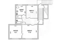 Apartamento 3 habitaciones 67 m² Astramiecava, Bielorrusia