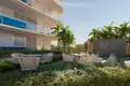 Complejo residencial New residence Samana Lake Views with swimming pools and lounge areas close to a highway, Production City, Dubai, UAE