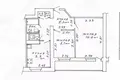 Квартира 2 комнаты 48 м² Минск, Беларусь