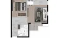 Квартира 2 комнаты 47 м² Белиши, Черногория