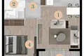 Apartamento 2 habitaciones 42 m² Bar, Montenegro