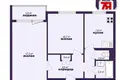 Wohnung 2 zimmer 47 m² Soligorsk, Belarus