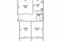 3 room apartment 66 m² Brest, Belarus