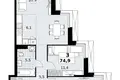 Квартира 3 комнаты 75 м² район Коммунарка, Россия
