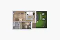 1 bedroom apartment 30 m² Warsaw, Poland