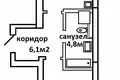 Квартира 1 комната 40 м² Брест, Беларусь