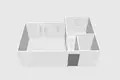 Apartamento 2 habitaciones 39 m² en Cracovia, Polonia