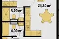 Квартира 4 комнаты 89 м² Юрмала, Латвия