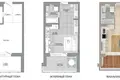 Квартира 1 комната 31 м² Минск, Беларусь