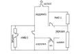 Mieszkanie 2 pokoi 53 m² Łódź, Polska