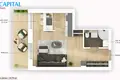Wohnung 1 zimmer 29 m² Vilnius, Litauen
