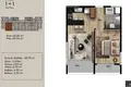 Wohnung 2 zimmer 65 m² Mezitli, Türkei
