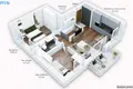 Wohnung 3 zimmer 50 m² Vilnius, Litauen