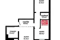 3 room apartment 61 m² Minsk, Belarus