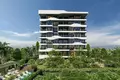 Residential quarter New Modern project in Avsallar, Alanya with modern exterior design