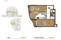 Wohnung in einem Neubau Wohnungen in Gehweite zum Meer im City-Nest-Projekt
