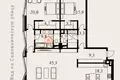 2 room apartment 147 m² Moscow, Russia