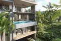 Residential complex Gated complex of townhouses with swimming pools on the first sea line, Bang Tao, Phuket, Thailand
