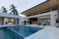 Complejo residencial Complex of villas with swimming pools near beaches, Samui, Thailand