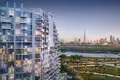 Residential complex High-quality residence Creek Views 1 with a swimming pool close to the international airport, Al Jaddaf, Dubai, UAE