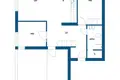 Квартира 3 комнаты 76 м² Helsinki sub region, Финляндия