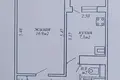 1 room apartment 34 m² Minsk, Belarus