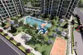 Квартира 1 комната 75 м² Мезитли, Турция