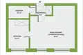 Квартира 2 комнаты 31 м² Варшава, Польша