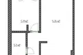 Apartamento 2 habitaciones  Budva, Montenegro