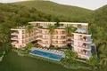 Wohnkomplex New residential complex with a swimming pool, a garden and a sea view, Phuket, Thailand