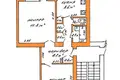 Квартира 2 комнаты 54 м² Партизанский, Беларусь