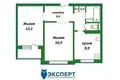 Apartamento 2 habitaciones 51 m² Minsk, Belarús