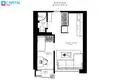 Wohnung 2 zimmer 27 m² Vilnius, Litauen