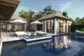 Complejo residencial Complex of villas with swimming pools and jacuzzis directly on Bang Tao Beach, Phuket, Thailand