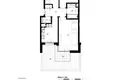 Appartement 3 chambres 64 m² Varsovie, Pologne