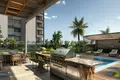 Complejo residencial Residential complex with swimming pool, gym and cinema, in the green residential area Damac Hills 2, Dubai, UAE