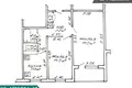 Wohnung 2 zimmer 46 m² Minsk, Belarus
