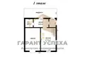 Maison 72 m² Muchaviecki sielski Saviet, Bélarus