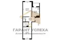 Wohnung 2 zimmer 65 m² Muchaviecki sielski Saviet, Belarus