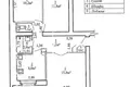 Квартира 3 комнаты 60 м² Осиповичи, Беларусь