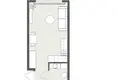 Apartamento 1 habitación 27 m² Klaipeda, Lituania