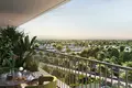 Wohnkomplex New Evergreens Residence with a swimming pool, a green area and a shopping mall, Damac Hills 2, Dubai, UAE