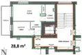 Квартира 2 комнаты 29 м² Краков, Польша