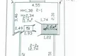 House 66 m² Curleuski selski Savet, Belarus