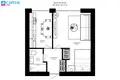 Appartement 1 chambre 29 m² Vilnius, Lituanie